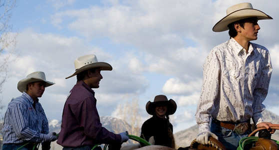 Stetsons and Wranglers - by Davis Archibald