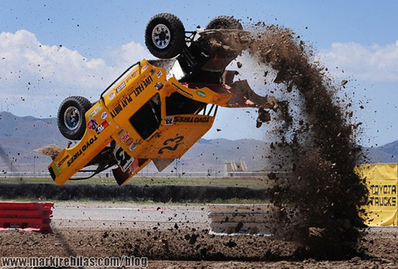  Mark J Rebilas recently photographed off road racing in Utah