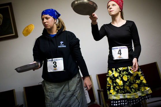 62nd Annual International Pancake Day race